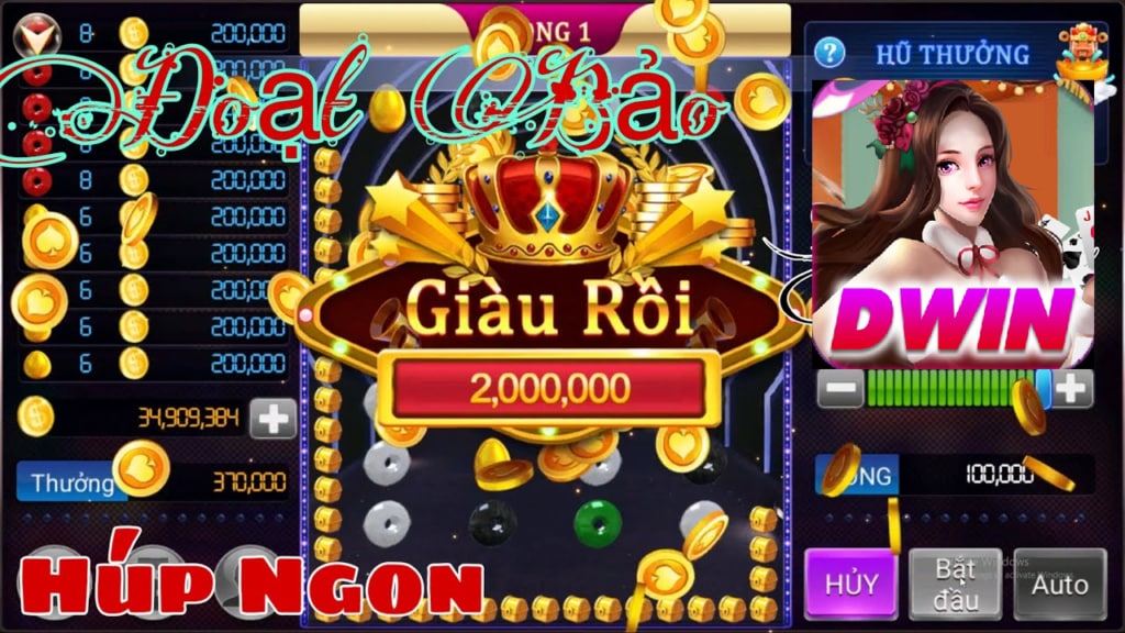 game quay slot đoạt bảo dwin68