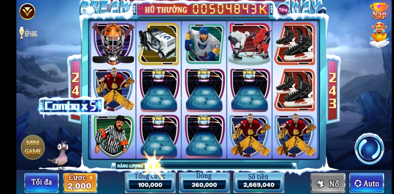 Phá băng Slot - Trò Chơi Nổ Hũ Đẳng Cấp Dwin68 