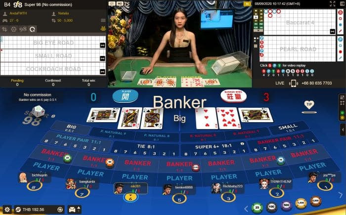 Tham gia chơi Baccarat cùng W88